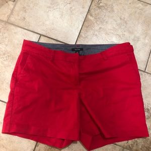 Red shorts